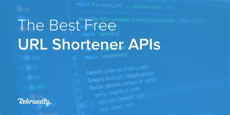 API for custom short links .